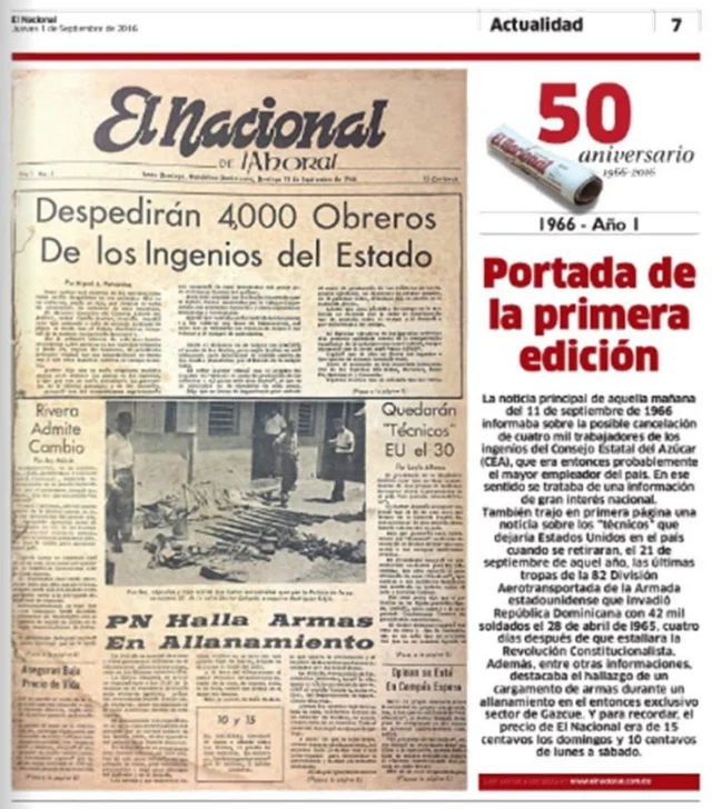 El Nacional, nacimiento y desarrollo del periodismo vespertino dominicano