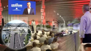 Abinader inaugura túnel y paso a desnivel en la Plaza de la Bandera Abinader inaugura túnel y paso a desnivel en la Plaza de la Bandera