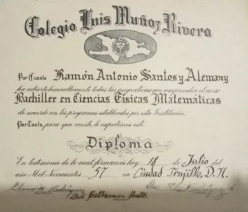 Bodas de plata del Colegio Luis Muñoz Rivera 1957 Bodas de plata del Colegio Luis Muñoz Rivera 1957