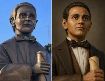 Sanjuaneros expresan descontento por cambios en la estatua de Francisco del Rosario Sánchez