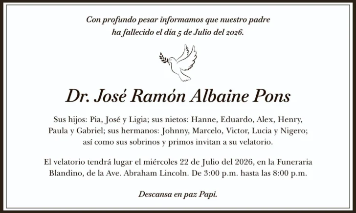 Fallece el científico y articulista de Acento José Ramón Albaine Pons