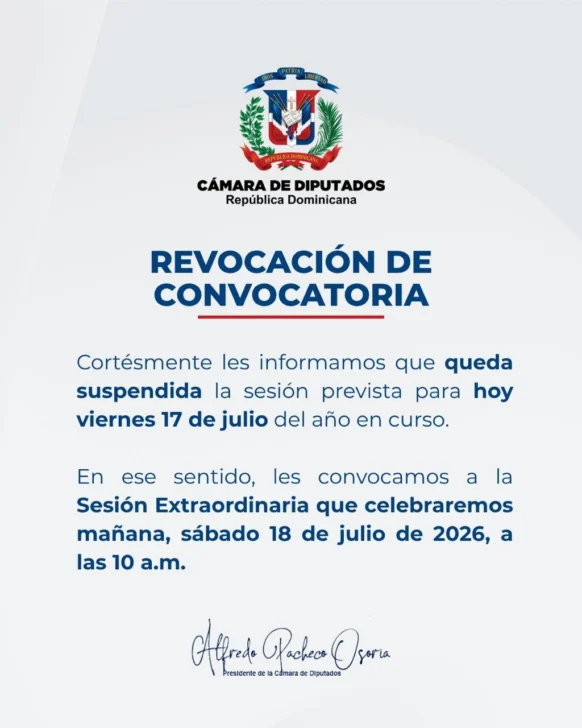 Diputados vuelven a suspender sesión para conocer informe sobre el Código Penal y convocan para mañana