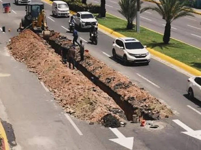 CAASD inició ampliación del alcantarillado sanitario en Villa Consuelo