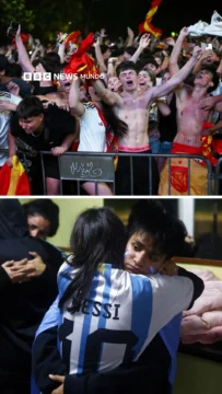 Las reacciones de los hinchas tras la final del Mundial 2026 con España campeona Las reacciones de los hinchas tras la final del Mundial 2026 con España campeona