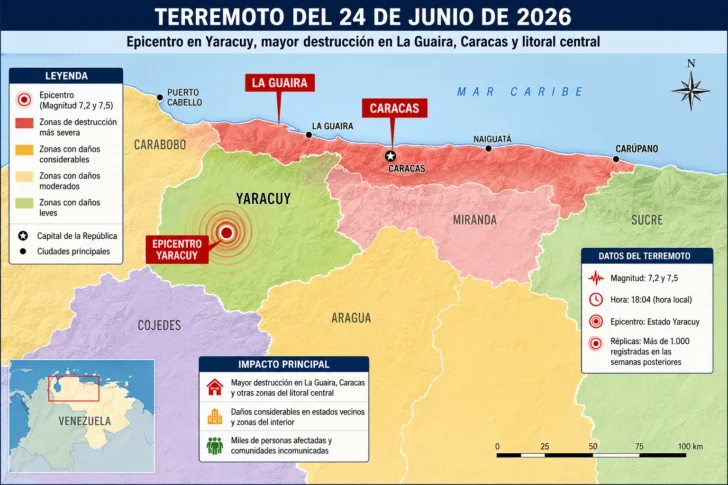 Un mes después del terremoto en Venezuela: 5.398 muertos, miles sin hogar y la reconstrucción que no llega