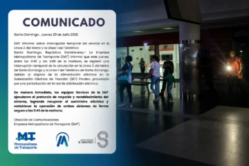 EMT atribuye interrupción del Metro y el Teleférico a una falla en la red de distribución eléctrica EMT atribuye interrupción del Metro y el Teleférico a una falla en la red de distribución eléctrica