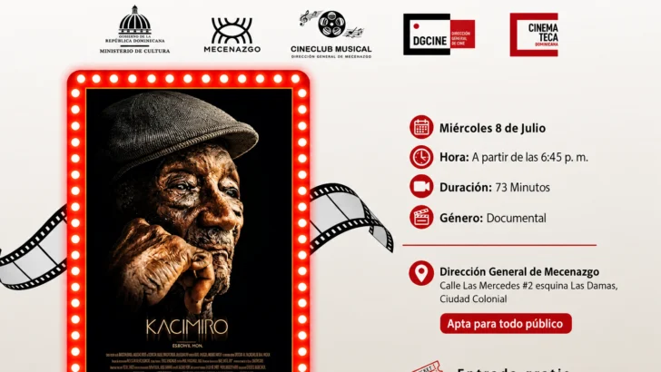 El documental Kacimiro se proyecta mañana en la Ciudad Colonial con entrada libre El documental Kacimiro se proyecta mañana en la Ciudad Colonial con entrada libre