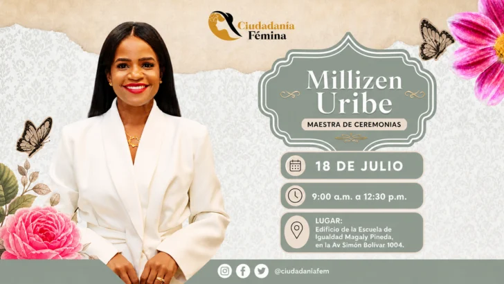 Millizen Uribe: la voz que conduce el debate del foro de mujeres periodistas