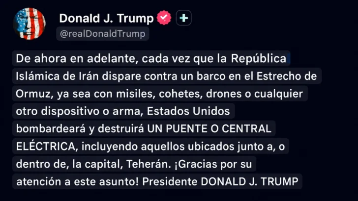 Trump amenaza con bombardear Teherán: una escalada sin estrategia de salida