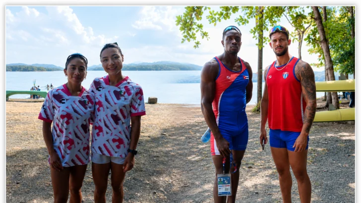 Santo Domingo 2026: Cuba y México se reparten los oros en el doble scull del remo