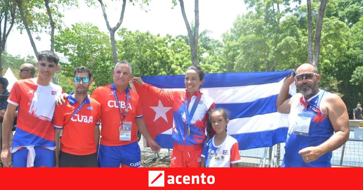 Photo: acento.com.do Marlies Mejias Wins Women's Road Race Gold at Santo Domingo 2026