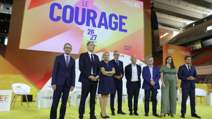 Francia: la campaña para las presidenciales de 2027 calienta motores con un primer debate ante la patronal