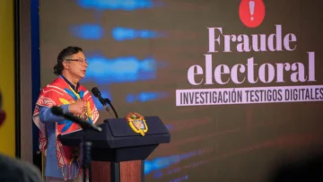 Petro insiste en que De la Espriella cometió fraude y que nuevo gobierno desataría una guerra civil