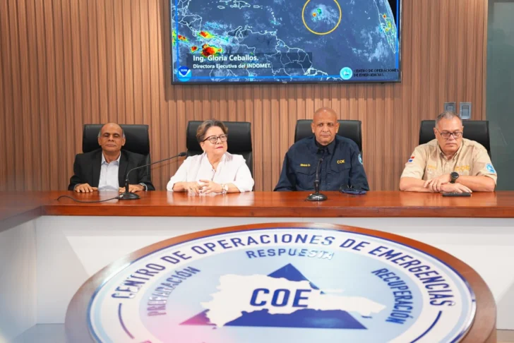 COE activa Plan de Contingencia por onda tropical que afectará RD desde el domingo COE activa Plan de Contingencia por onda tropical que afectará RD desde el domingo
