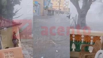 Reportan ventarrones, inundaciones y granizo en comunidades de varias provincias
