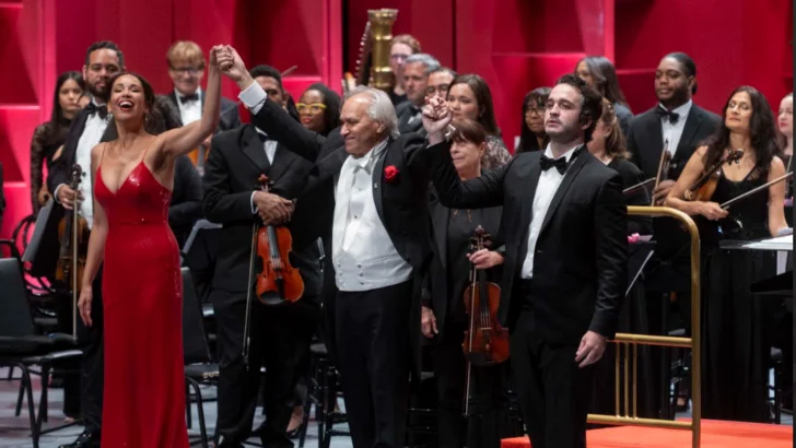 Nadine Sierra, Xabier Anduaga y José Antonio Molina, en una noche excepcional de arte y carisma