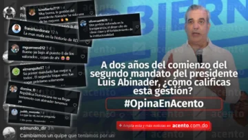 Encuesta Acento: A seis años de gobierno, ¿cómo valoran nuestros usuarios la gestión de Abinader?