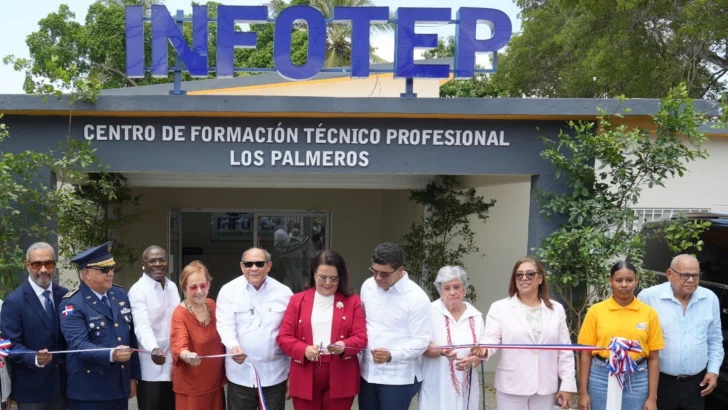 INFOTEP inaugura Centro de Formación Técnico Los Palmeros y amplía acceso a capacitación en Santo Domingo Este