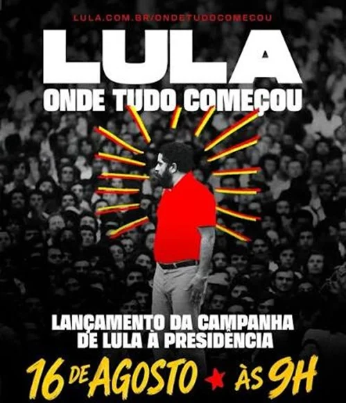 La campaña presidencial arranca en Brasil con Lula y Flávio Bolsonaro en empate técnico
