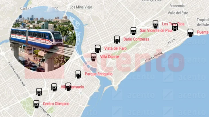 De los coches de caballos al monorriel: así ha cambiado el transporte en Santo Domingo