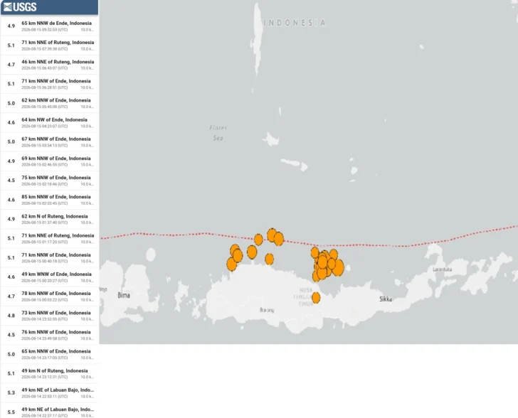 Indonesia eleva a 38 el número de muertos tras un terremoto de magnitud 7,7 Indonesia eleva a 38 el número de muertos tras un terremoto de magnitud 7,7