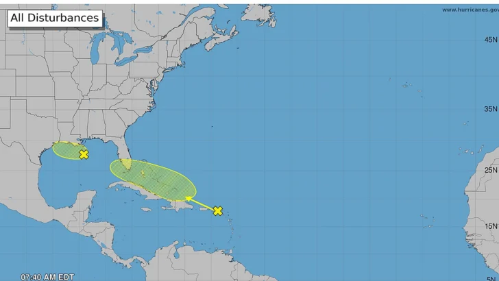 Alerta verde en ocho provincias ante el paso de los remanentes de la tormenta Dolly Alerta verde en ocho provincias ante el paso de los remanentes de la tormenta Dolly