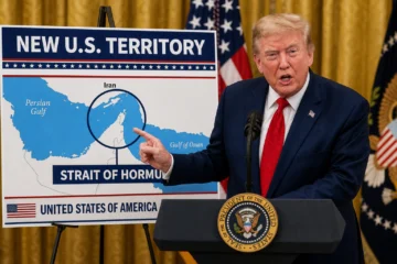 Trump presenta Ormuz como 