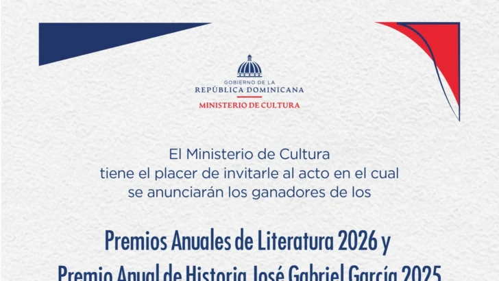 Ministerio de Cultura anunciará este jueves a los ganadores de los premios anuales de literatura e historia