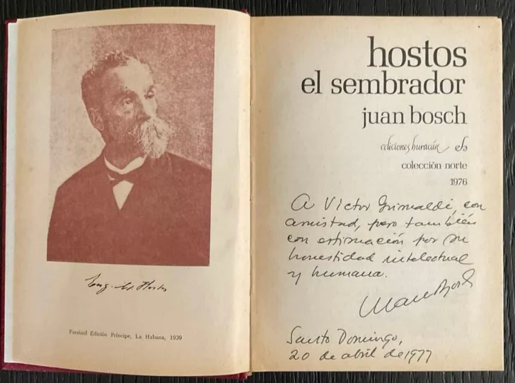 Hostos, Bosch y la siembra que no terminó