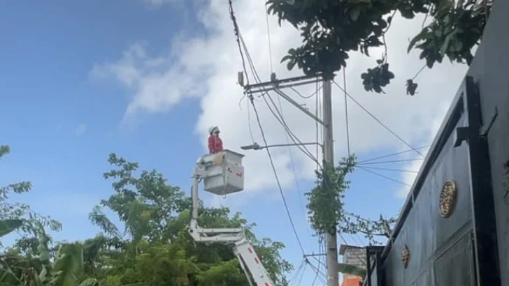 Dos detenidos durante operativo contra conexiones eléctricas ilegales en Herrera