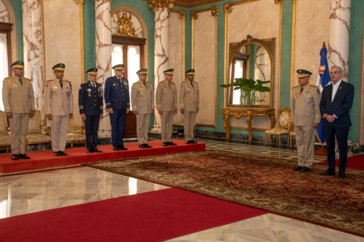 Juramentados nuevos comandantes del Ejército y la Fuerza Aérea y director de la Policía Nacional