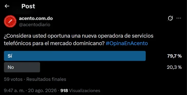Nueva operadora telefónica genera amplio respaldo entre usuarios dominicanos