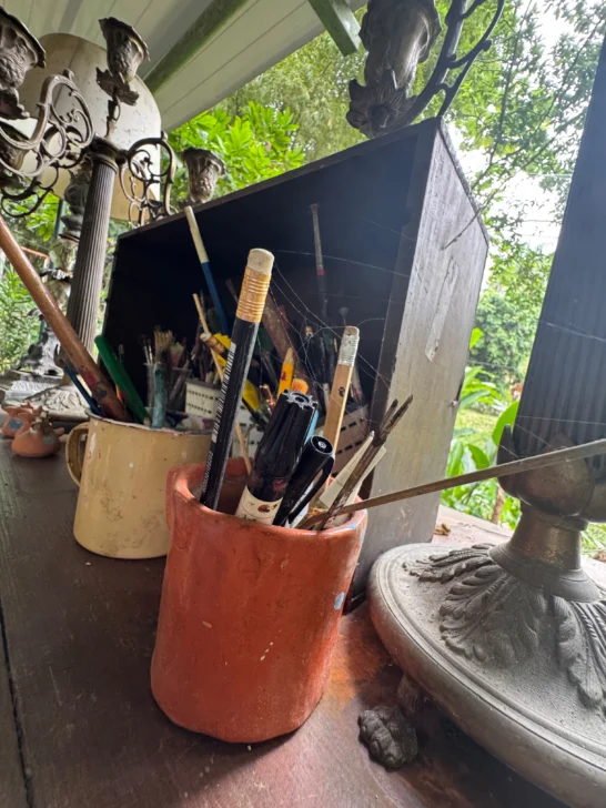 Crónica de un viaje hacia un sueño cumplido:  Visita a la Casa Taller de Desirée Cepeda