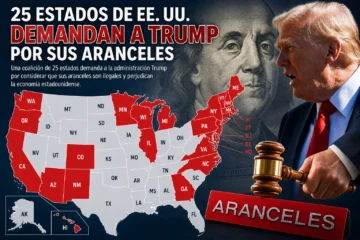 La mitad de estados de EEUU demanda a Trump por aranceles en base a trabajo forzoso