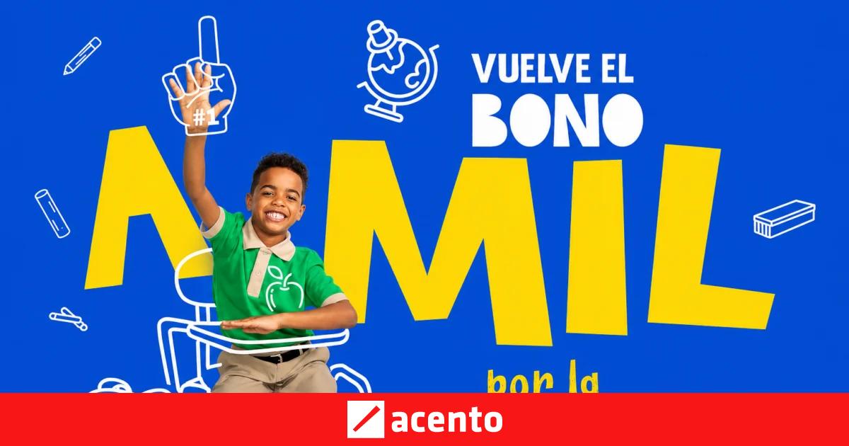 Bono a Mil 2026-2027: cómo consultar si están tus hijos e hijas en la lista y cuándo puedes cobrar