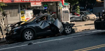 Accidente en el Alto Manhattan deja tres heridos y levanta sospechas de carrera ilegal
