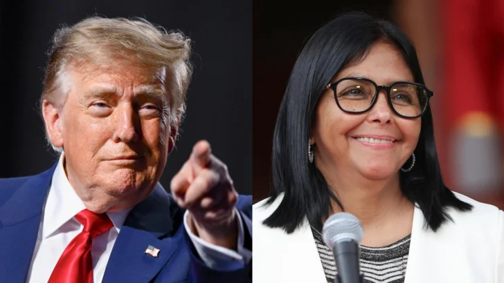 Trump y Delcy Rodríguez se reúnen por primera vez y María Corina Machado impedida de volver Trump y Delcy Rodríguez se reúnen por primera vez y María Corina Machado impedida de volver