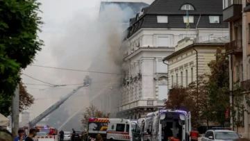 Ucrania: Ataque ruso alcanza la sede de los servicios de seguridad en Kiev