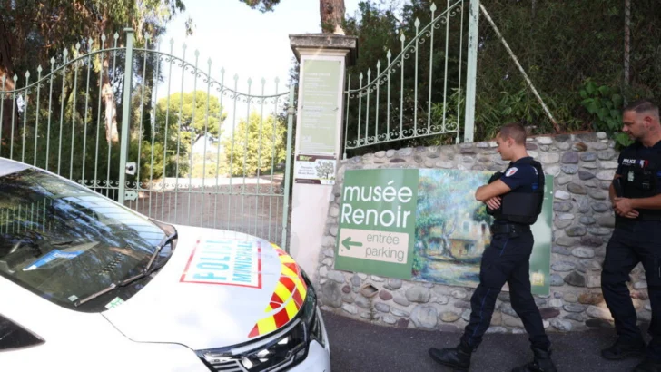 Francia: Roban cuatro cuadros del museo Renoir, cerca de Niza