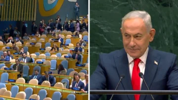 En video: decenas de delegados abandonan la Asamblea General de la ONU durante la intervención de Netanyahu En video: decenas de delegados abandonan la Asamblea General de la ONU durante la intervención de Netanyahu