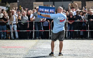 Decenas de miles protestan en Alemania contra el avance de la ultraderecha