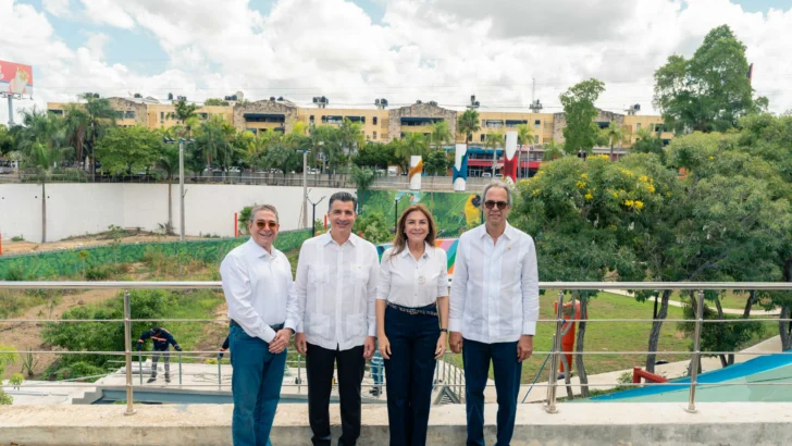 Popular y ADN supervisan los avances del remozamiento del parque José Núñez de Cáceres