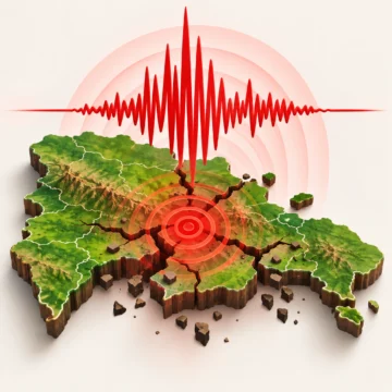 COE reporta que no se han registrado daños significativos tras sismo de magnitud 5.6