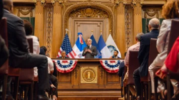 Abinader se reúne con diáspora dominicana en Brooklyn Abinader se reúne con diáspora dominicana en Brooklyn