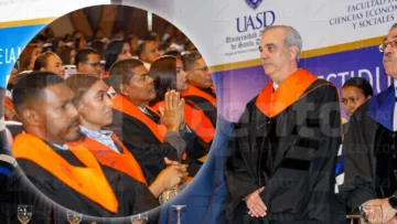 Presidente Abinader llama a servidores públicos graduados a ejercer con ética y transparencia
