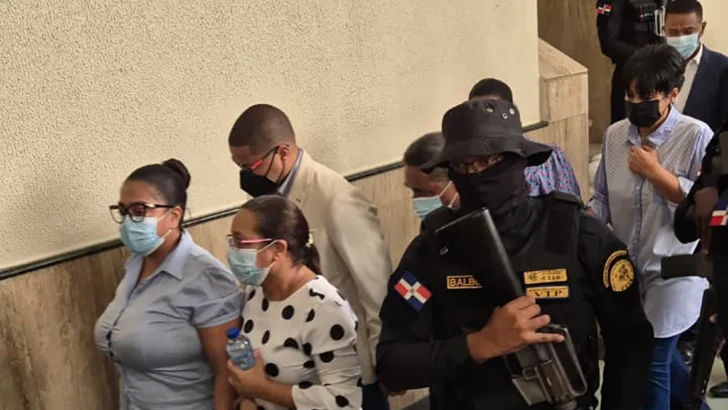 Imputados en caso Senasa 2.0 llegan bajo custodia para audiencia de medida de coerción