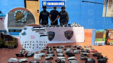 Policía ocupa armas, drogas y máquinas tragamonedas durante operativos en el Gran Santo Domingo