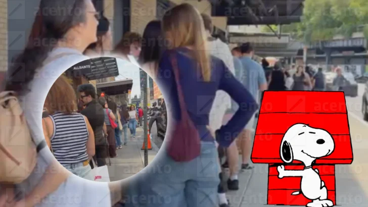 La fiebre por Snoopy toma Chelsea: cientos hacen fila en Nueva York para ver al icónico personaje