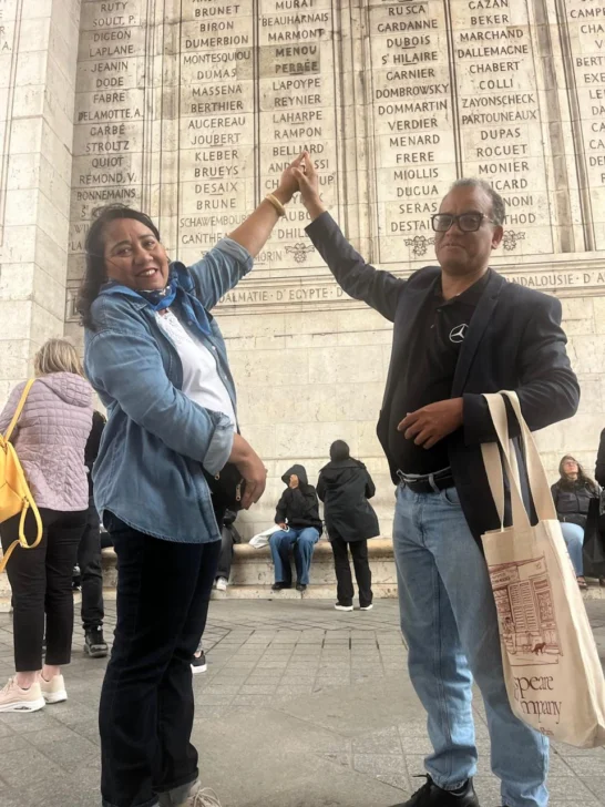 Augustin-Daniel Belliard en el Arco de Triunfo