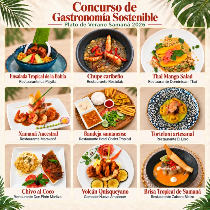 Samaná pone en valor su gastronomía local con la tercera edición de “Plato del Verano” Samaná pone en valor su gastronomía local con la tercera edición de “Plato del Verano”